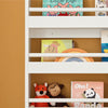 SoBuy | Kinder Bücherregal | Wandregal für Kinder | mit 4 Ablagen | KMB08-K-W