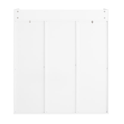 SoBuy | Kinder Bücherregal für Kinder | mit 9 offenen Fächern | Weiß | 95x105x34cm | KMB120-W