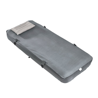 SoBuy | Feldbett 1 Person 191x22x76cm für Campingzelt Outdoor | Grau OGS32-II-HG-P01
