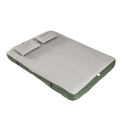 SoBuy | Feldbett 2 Person Grün 191x22x137 cm für Campingzelt Outdoor | OGS32-II-L-GR-P01