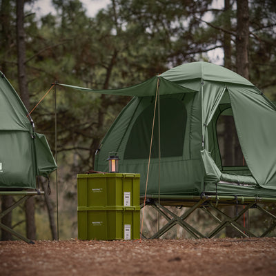 2er zelt leicht SoBuy Campingzelt 7in1 Zelt 2 Personen Outdoor Feldbett Einzelzelt Grün 193x188x145cm OGS32-L-GR – SoBuy.de