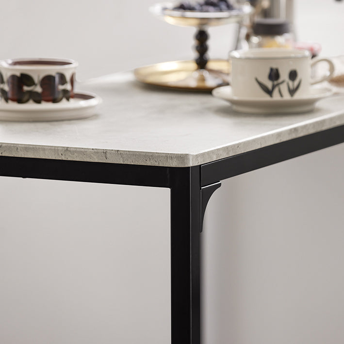 SoBuy | Bartisch mit 2 Hockern | Bartisch set | 3-teilig | OGT03-HG