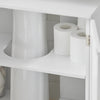 Sobuy | Dřezová skříňka | Koupelna bílá | Koupelní nábytek | BZR18-II-W