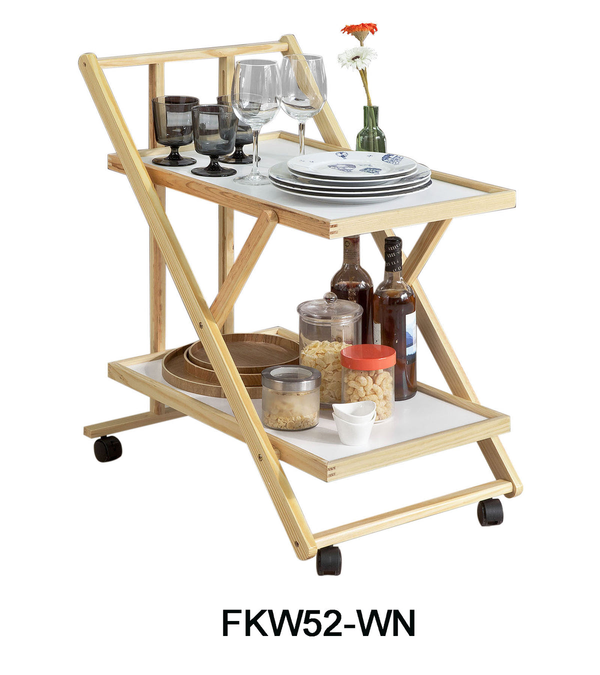 Geschenk nach Wahl | Beistelltisch, Servierwagen, Hängesessel und verschiedene Möbel