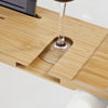 Sobuy | Skladovací bambus | Deska vany pro iPad | FRG104-N