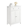 SoBuy | Badkommode | Badzimmerschrank | Sideboard Weiß | FRG238-W