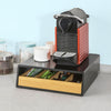 SoBuy | Kaffeekapsel Box | Kapselspender | Schubladenbox Schwarz | FRG280-SCH