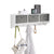 Sobuy | Wall Wardrobe | Háčky oblečení | Flurga Mobby White-Hell-Gray | FRG282-W