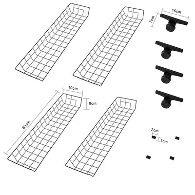 SoBuy | 2er Set Aufbewahrungskörbe | Körbe für FRG34 | FRG34-P02
