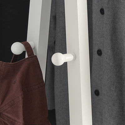 SoBuy | Kleiderständer | Garderobenständer | Kleiderstange Weiß | FRG59-W