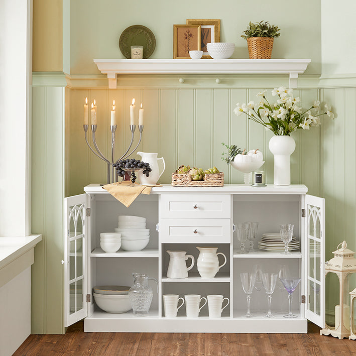 SoBuy | Küchenschrank | Sideboard | Flurschrank | Kommode | FSB79-W