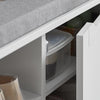 Sobuy | Cloakroom Bench | Sedadlo | Boty Bench White | FSR84-W