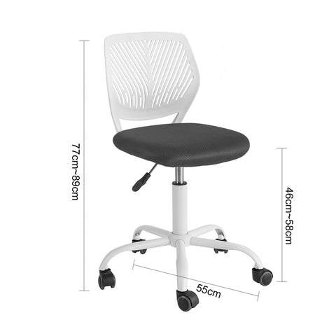 Sobuy | Děti na stolní židle | Swinging Chair | Doring Chair White | FST64-W