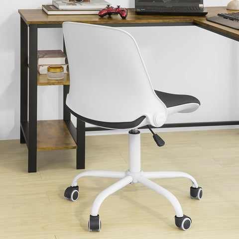 Sobuy | Stolní židle | Swinging Chair | Doring Chair White | FST87-W