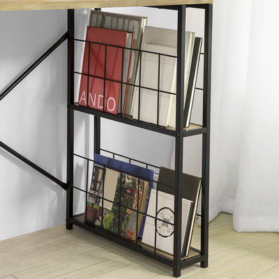 SoBuy | Schreibtisch | Bürotisch | Arbeitstisch | Industrie-Design | FWT61-N