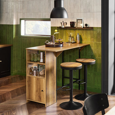 SoBuy | Bartisch | Stehtisch | Küchentisch | Esstisch Industrie-Design | FWT98-PF