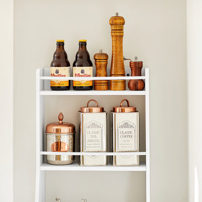 SoBuy | Küchenregal | Gewürzregal | Hängeregal | KCR12-W