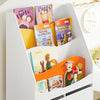 SoBuy | Kinderbücherregal | Standregal Kinderzimmer | Aufbewahrungsregal Weiß | KMB65-W