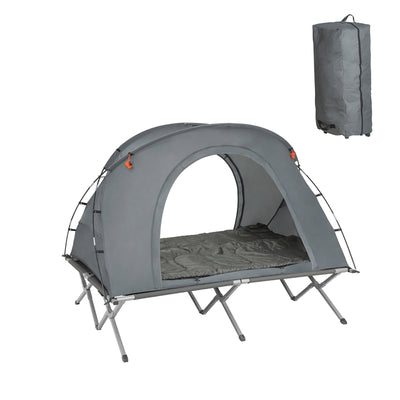 feldbett zelt 4 personen SoBuy 4in1-Zelt Campingzelt Feldbett 2 Personen Outdoor Grau 194x157x1 – SoBuy.de