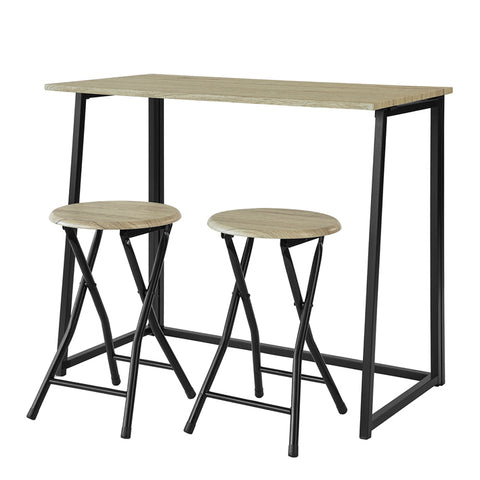 Sobuy | Jídelní stůl s 2 stoličkami | Skládací stůl | Kuchyňský stůl | OGT18-N